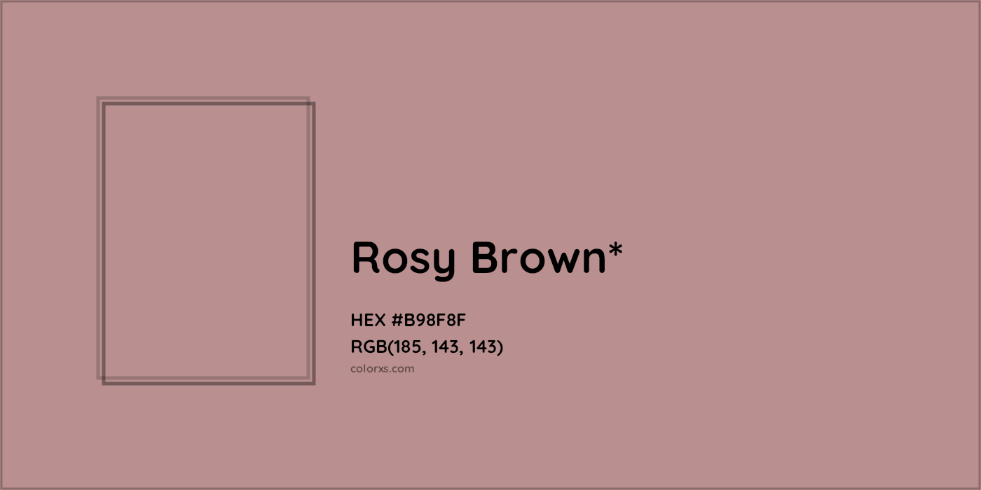 HEX #B98F8F Color Name, Color Code, Palettes, Similar Paints, Images