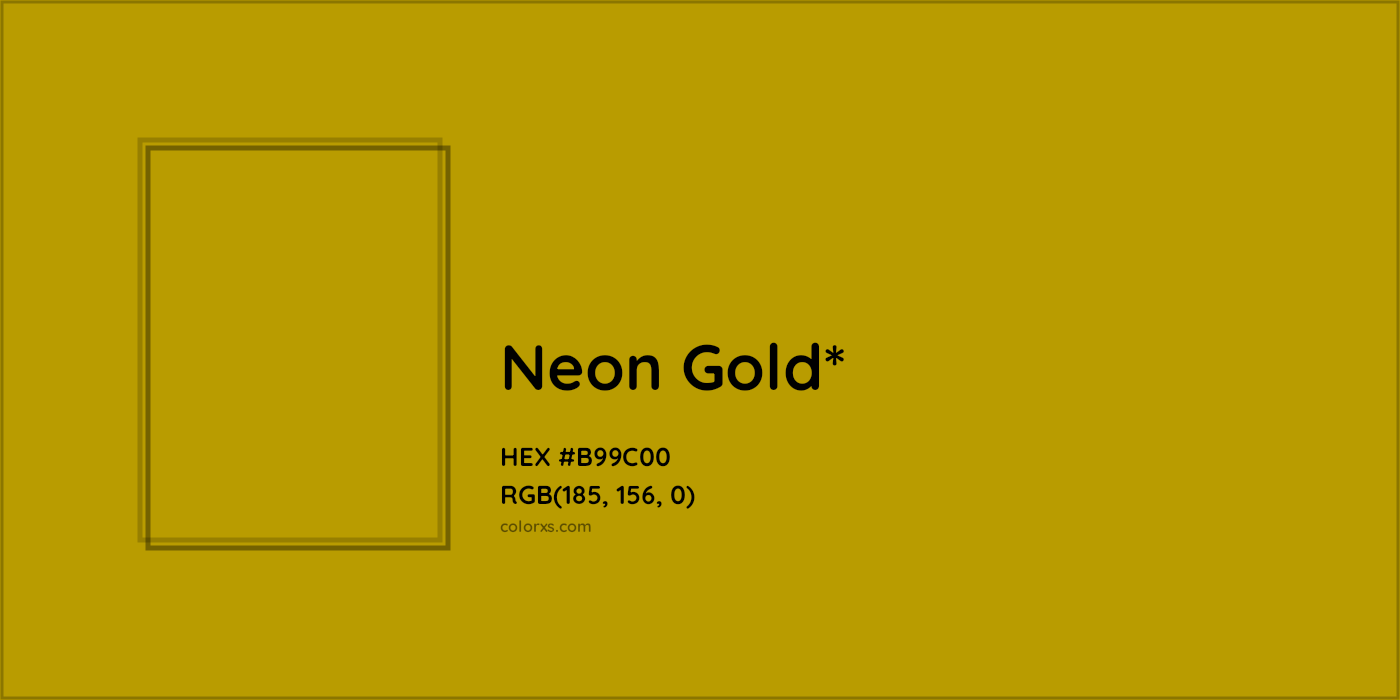 HEX #B99C00 Color Name, Color Code, Palettes, Similar Paints, Images