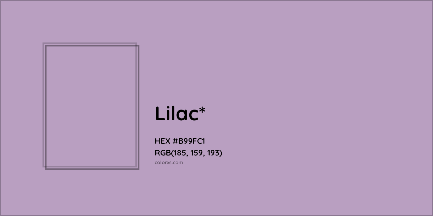 HEX #B99FC1 Color Name, Color Code, Palettes, Similar Paints, Images