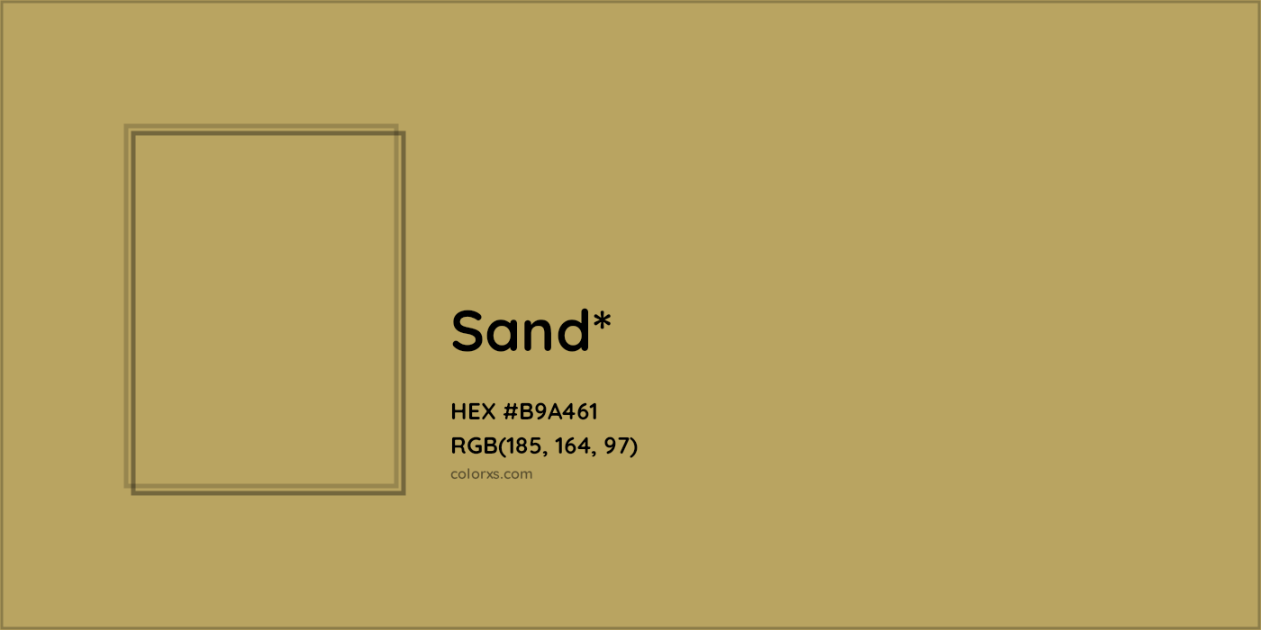 HEX #B9A461 Color Name, Color Code, Palettes, Similar Paints, Images