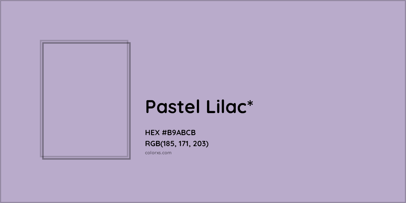HEX #B9ABCB Color Name, Color Code, Palettes, Similar Paints, Images