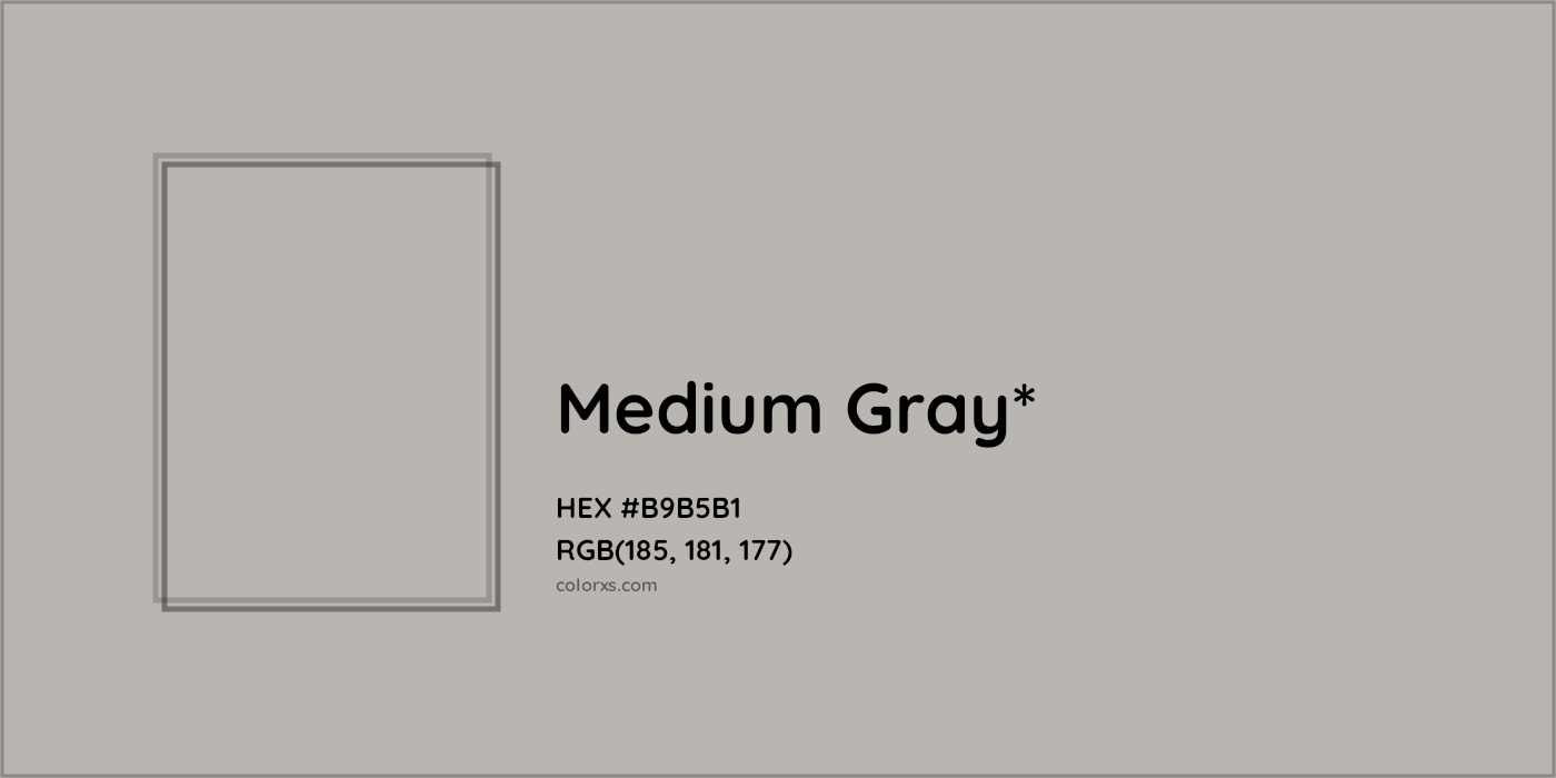 HEX #B9B5B1 Color Name, Color Code, Palettes, Similar Paints, Images