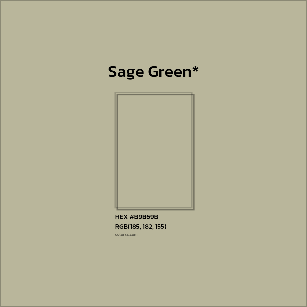 HEX #B9B69B Color Name, Color Code, Palettes, Similar Paints, Images