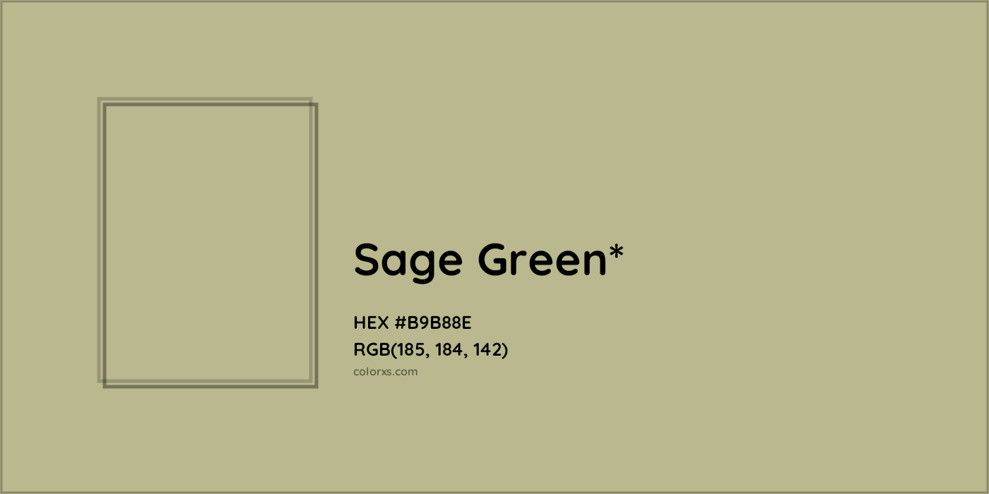 HEX #B9B88E Color Name, Color Code, Palettes, Similar Paints, Images