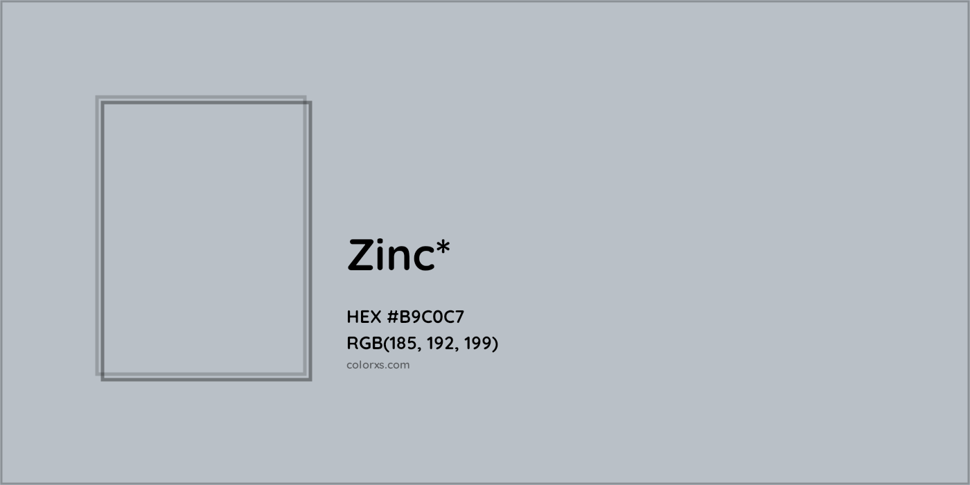 HEX #B9C0C7 Color Name, Color Code, Palettes, Similar Paints, Images