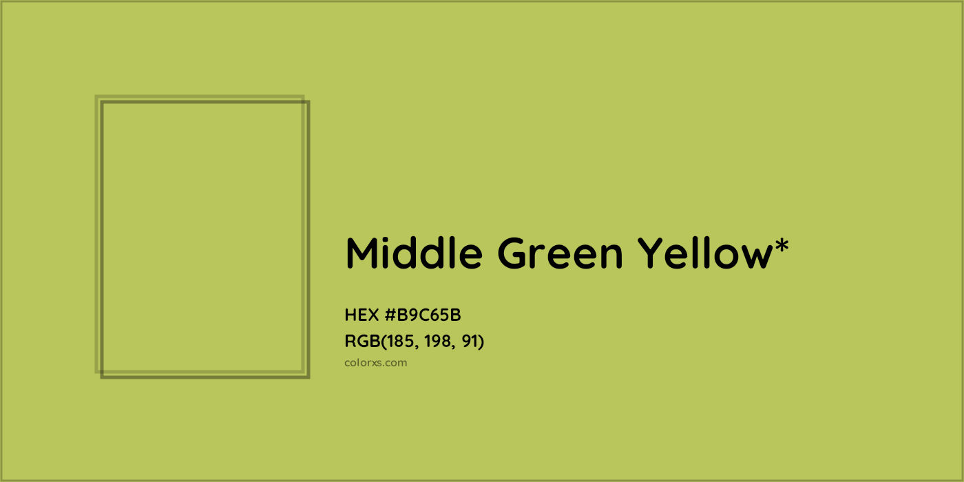 HEX #B9C65B Color Name, Color Code, Palettes, Similar Paints, Images
