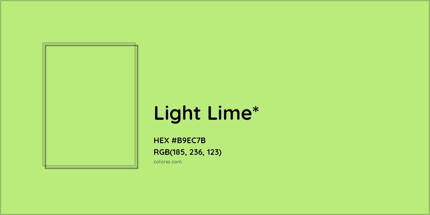 HEX #B9EC7B Color Name, Color Code, Palettes, Similar Paints, Images
