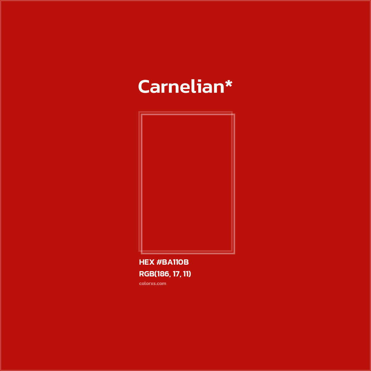 HEX #BA110B Color Name, Color Code, Palettes, Similar Paints, Images