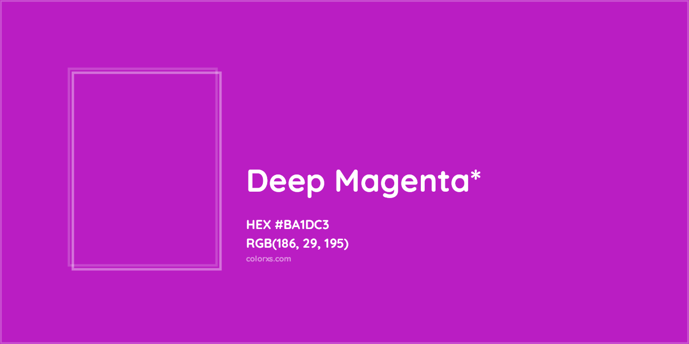 HEX #BA1DC3 Color Name, Color Code, Palettes, Similar Paints, Images