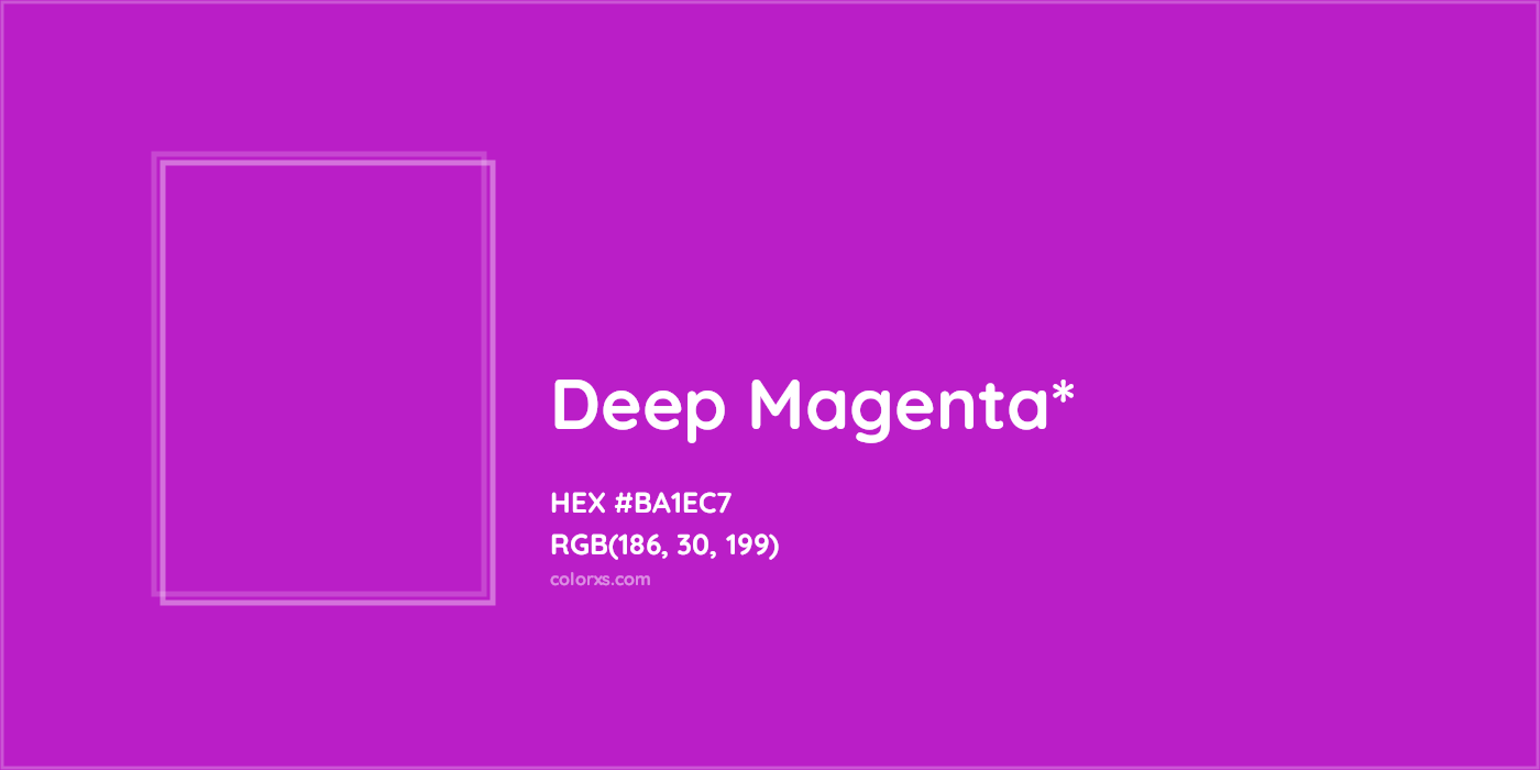 HEX #BA1EC7 Color Name, Color Code, Palettes, Similar Paints, Images