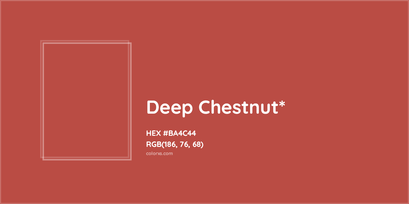 HEX #BA4C44 Color Name, Color Code, Palettes, Similar Paints, Images