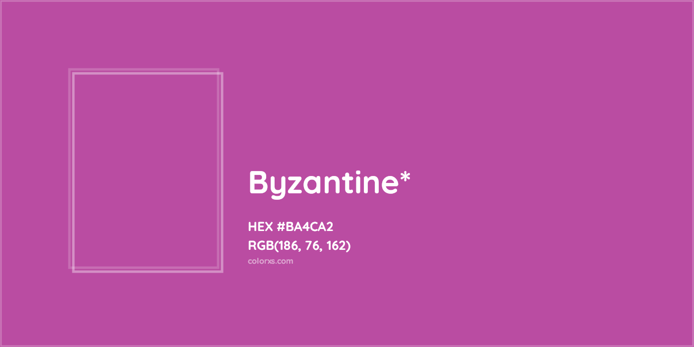 HEX #BA4CA2 Color Name, Color Code, Palettes, Similar Paints, Images