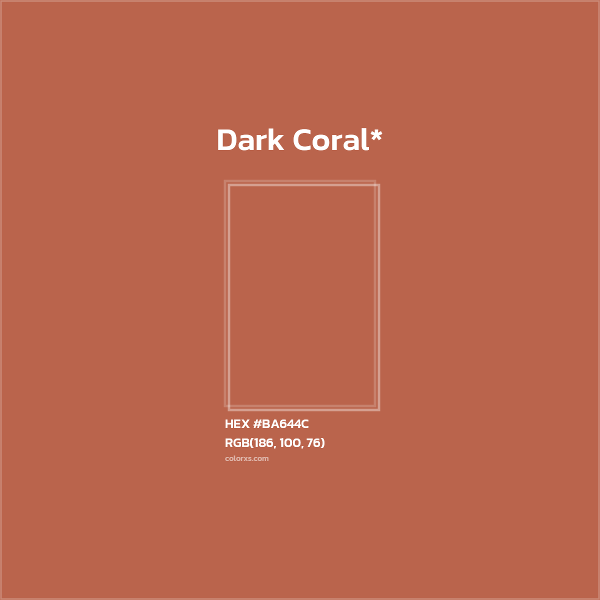 HEX #BA644C Color Name, Color Code, Palettes, Similar Paints, Images