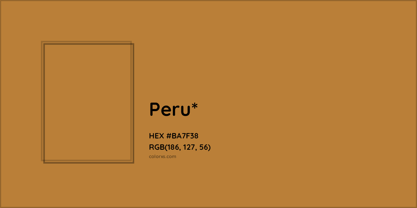 HEX #BA7F38 Color Name, Color Code, Palettes, Similar Paints, Images