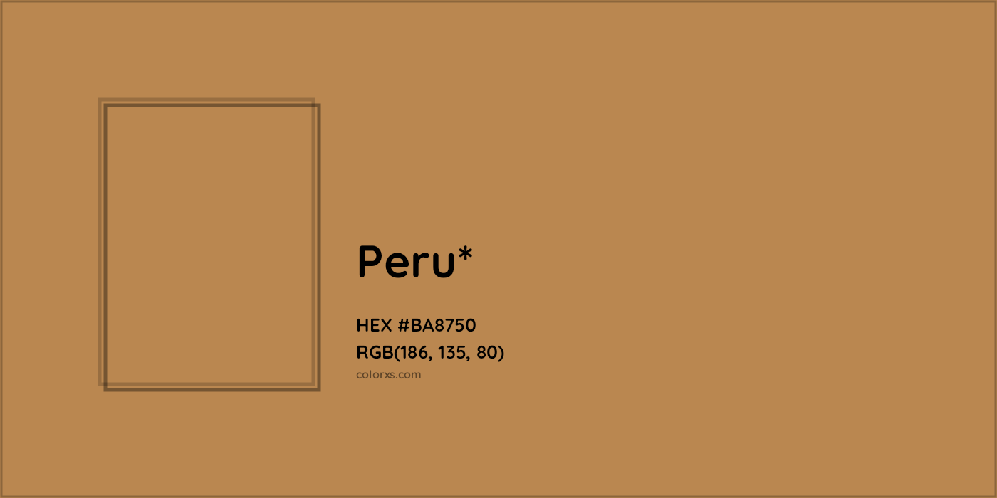 HEX #BA8750 Color Name, Color Code, Palettes, Similar Paints, Images