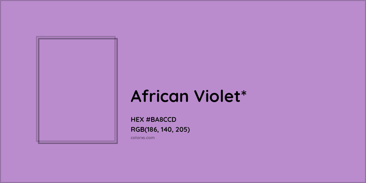 HEX #BA8CCD Color Name, Color Code, Palettes, Similar Paints, Images