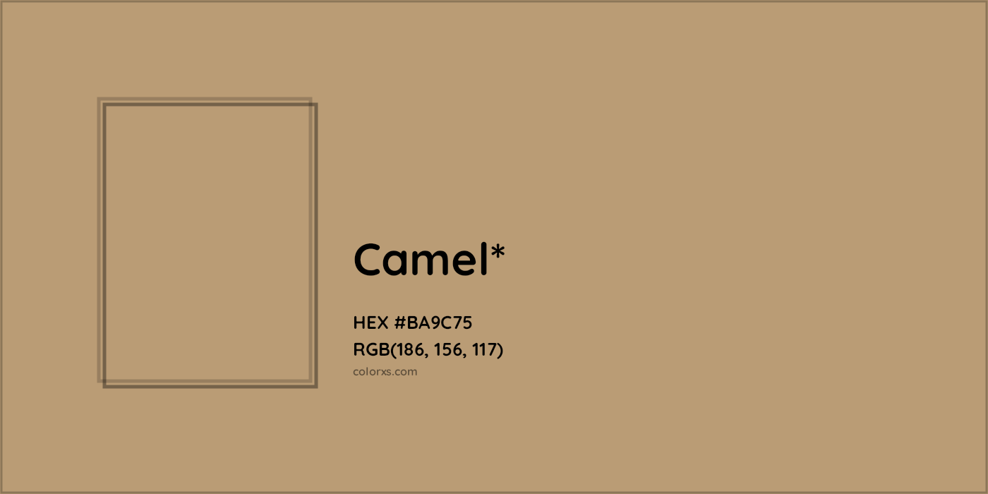 HEX #BA9C75 Color Name, Color Code, Palettes, Similar Paints, Images