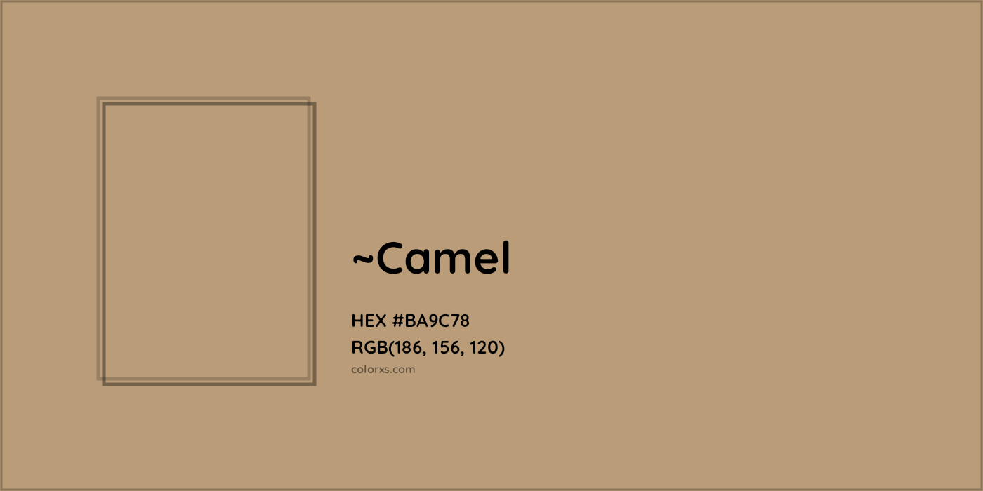 HEX #BA9C78 Color Name, Color Code, Palettes, Similar Paints, Images