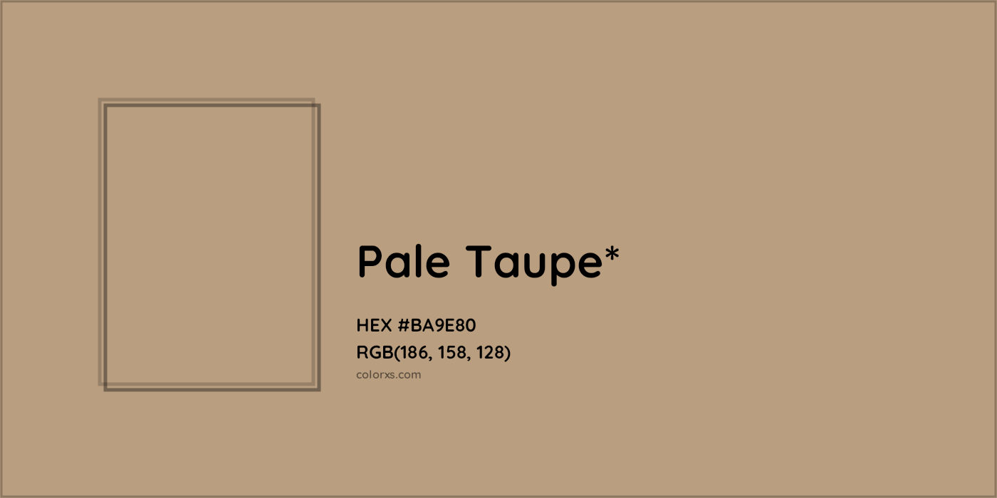 HEX #BA9E80 Color Name, Color Code, Palettes, Similar Paints, Images