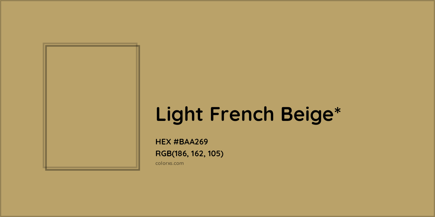 HEX #BAA269 Color Name, Color Code, Palettes, Similar Paints, Images