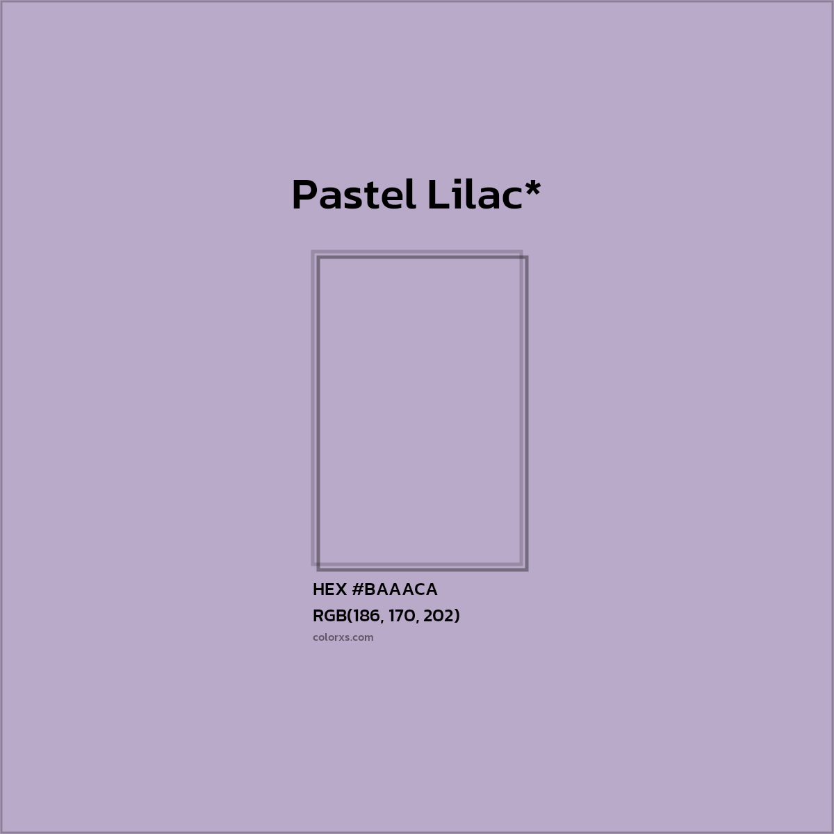 HEX #BAAACA Color Name, Color Code, Palettes, Similar Paints, Images