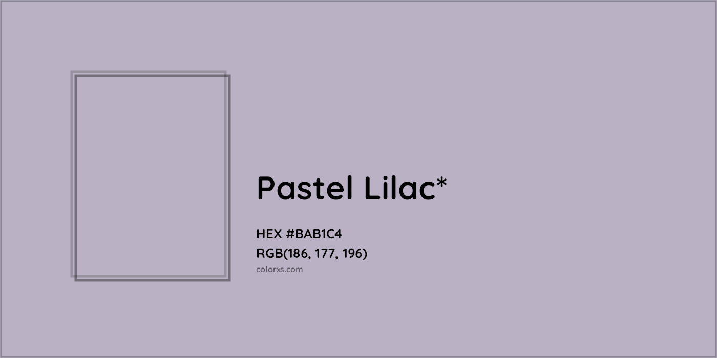 HEX #BAB1C4 Color Name, Color Code, Palettes, Similar Paints, Images