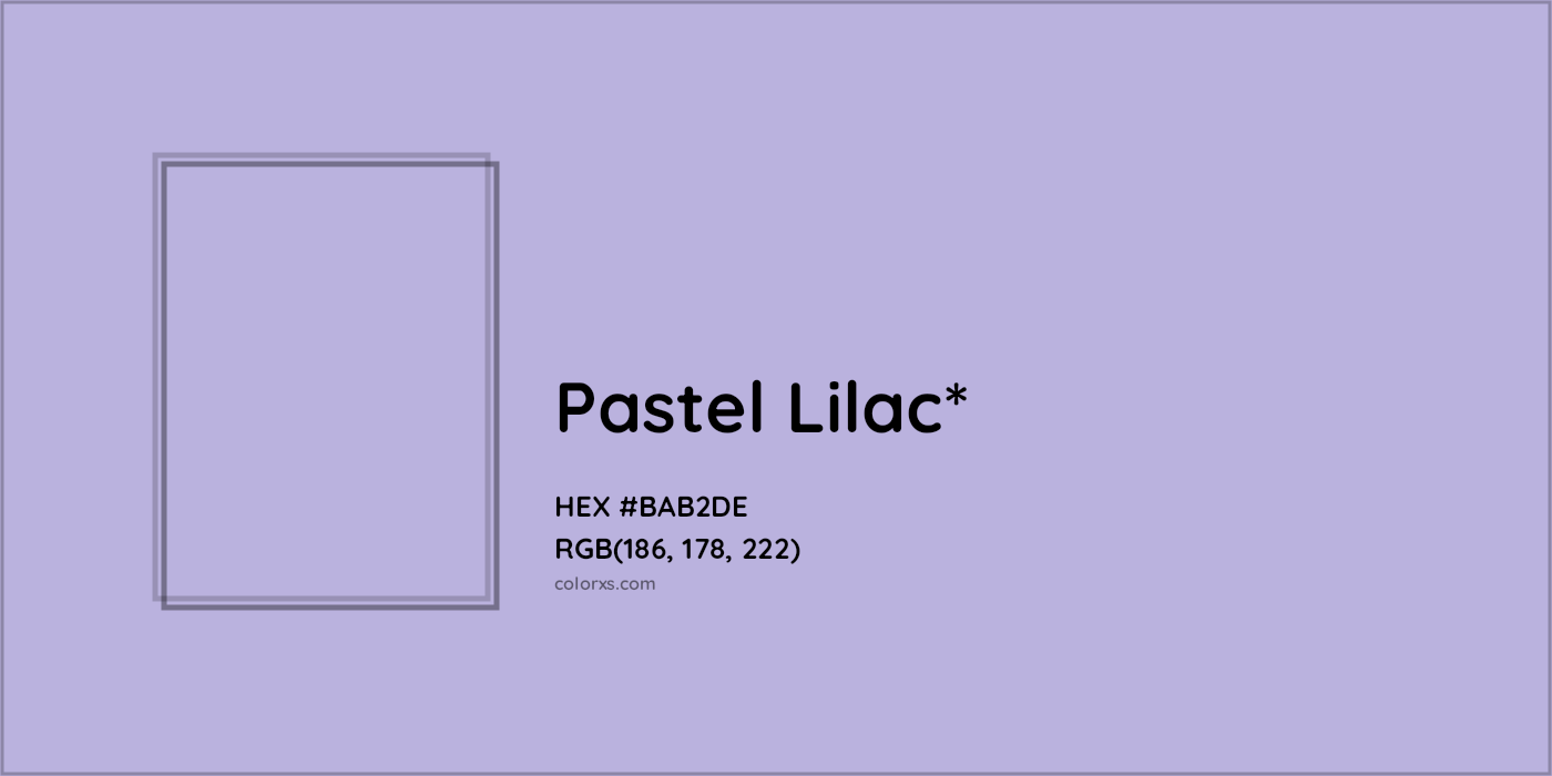 HEX #BAB2DE Color Name, Color Code, Palettes, Similar Paints, Images