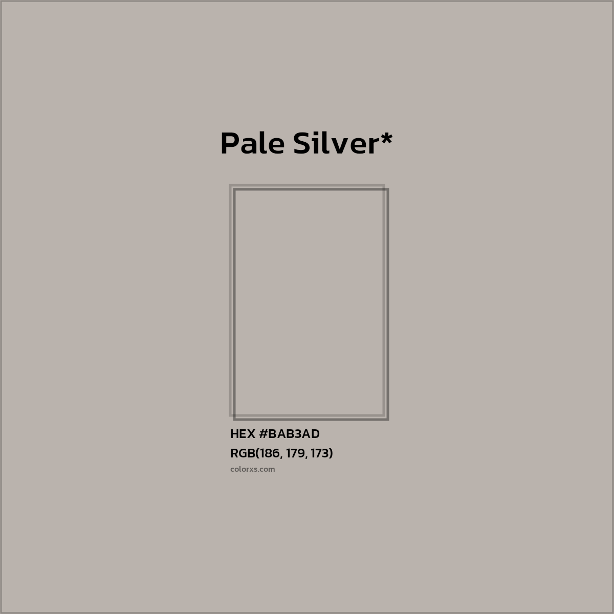 HEX #BAB3AD Color Name, Color Code, Palettes, Similar Paints, Images