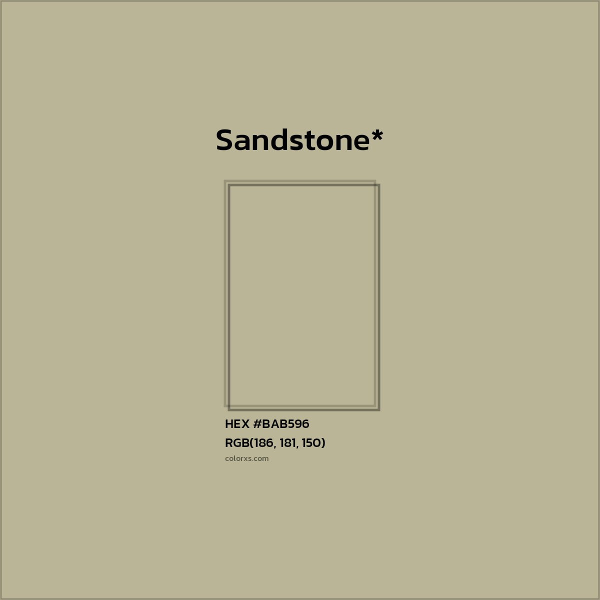 HEX #BAB596 Color Name, Color Code, Palettes, Similar Paints, Images
