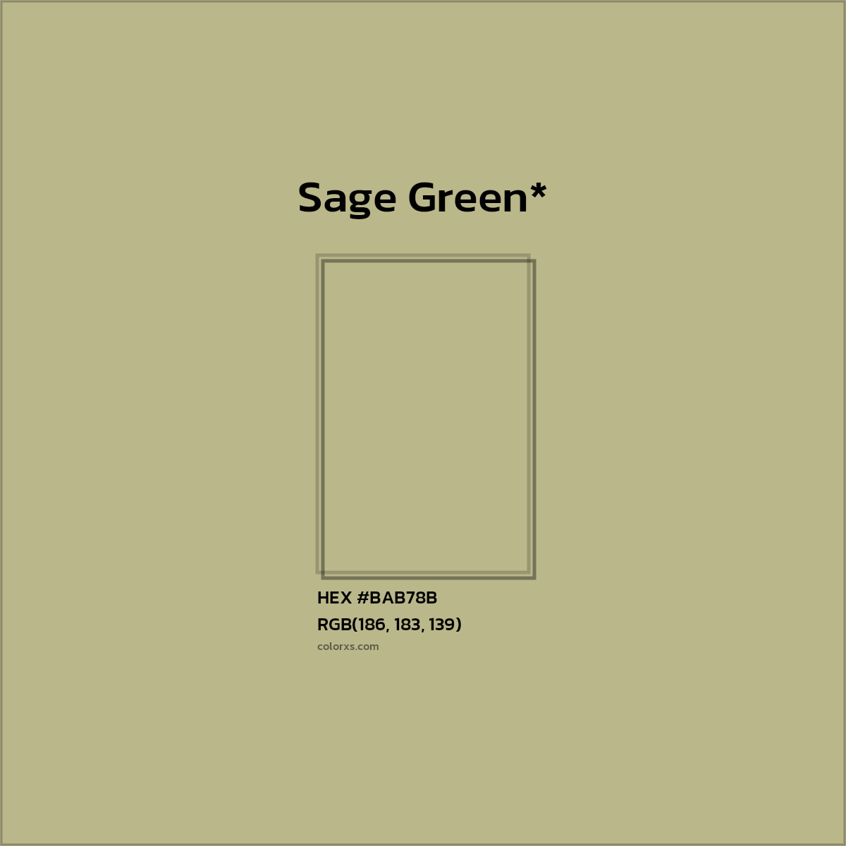 HEX #BAB78B Color Name, Color Code, Palettes, Similar Paints, Images