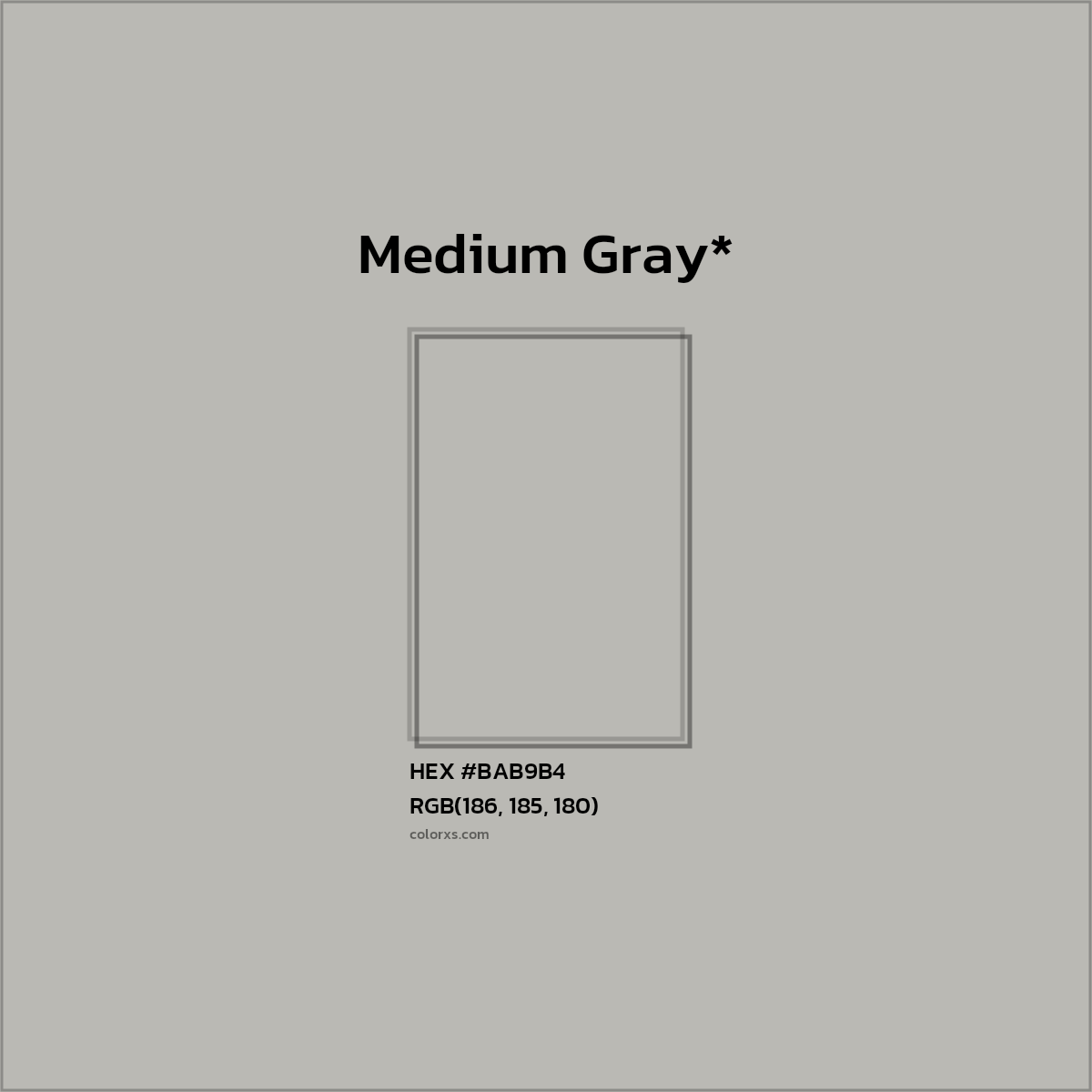 HEX #BAB9B4 Color Name, Color Code, Palettes, Similar Paints, Images