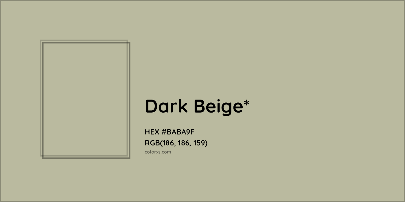 HEX #BABA9F Color Name, Color Code, Palettes, Similar Paints, Images