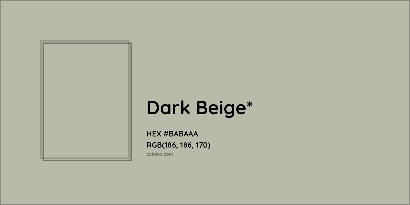 HEX #BABAAA Color Name, Color Code, Palettes, Similar Paints, Images
