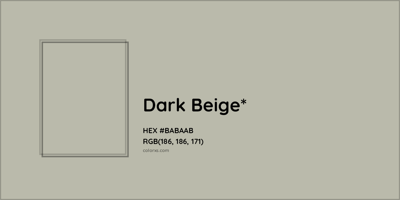 HEX #BABAAB Color Name, Color Code, Palettes, Similar Paints, Images