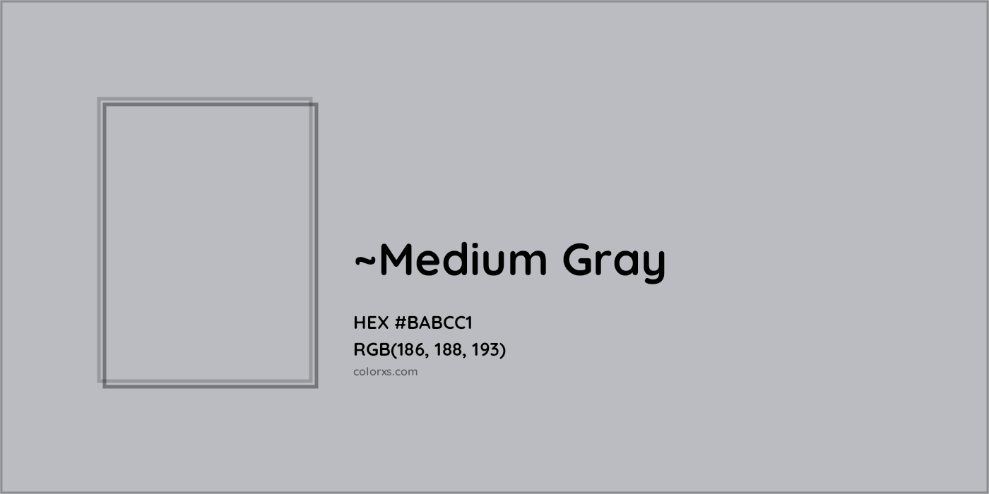 HEX #BABCC1 Color Name, Color Code, Palettes, Similar Paints, Images