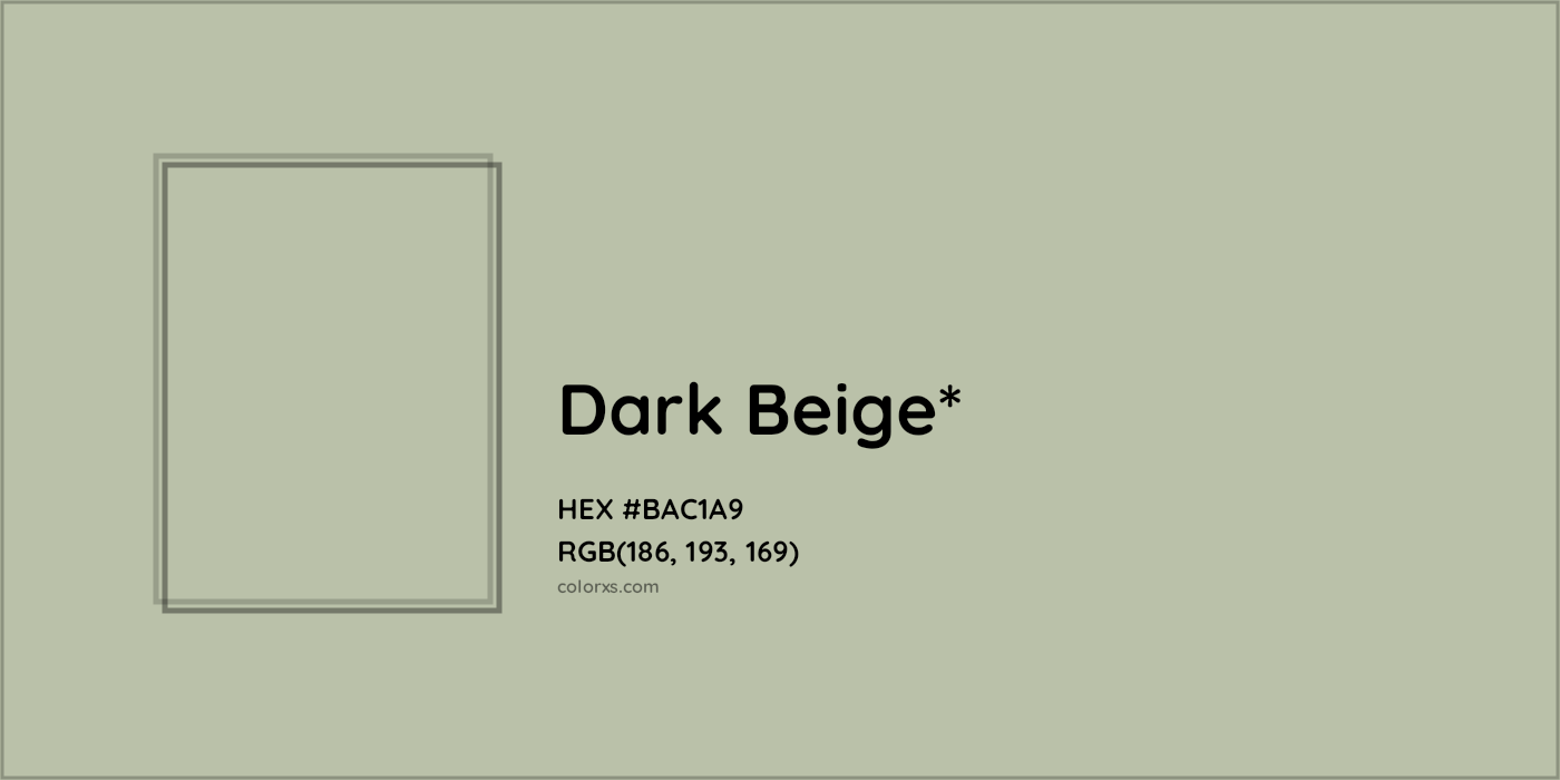 HEX #BAC1A9 Color Name, Color Code, Palettes, Similar Paints, Images