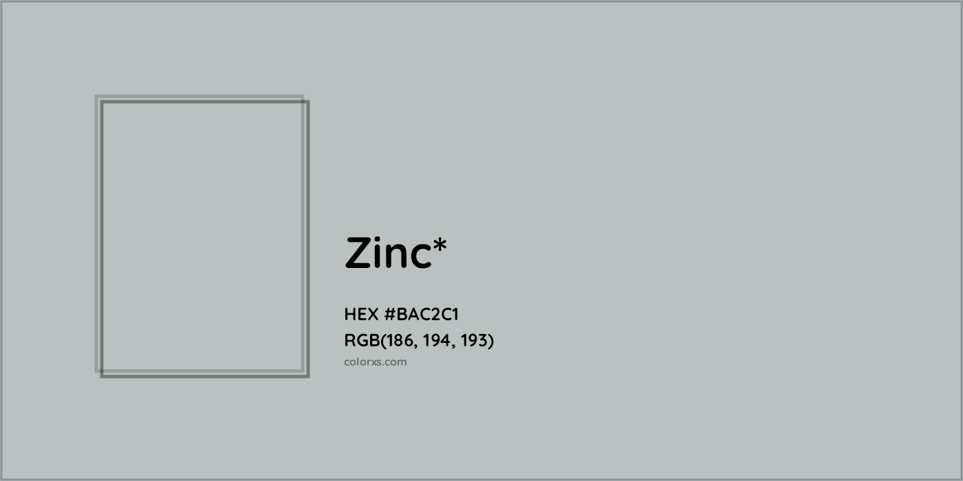 HEX #BAC2C1 Color Name, Color Code, Palettes, Similar Paints, Images