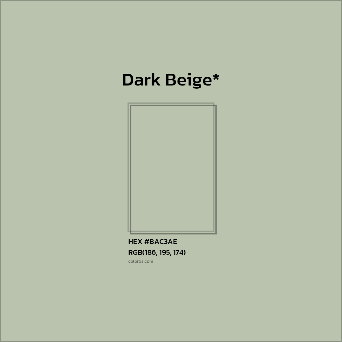 HEX #BAC3AE Color Name, Color Code, Palettes, Similar Paints, Images