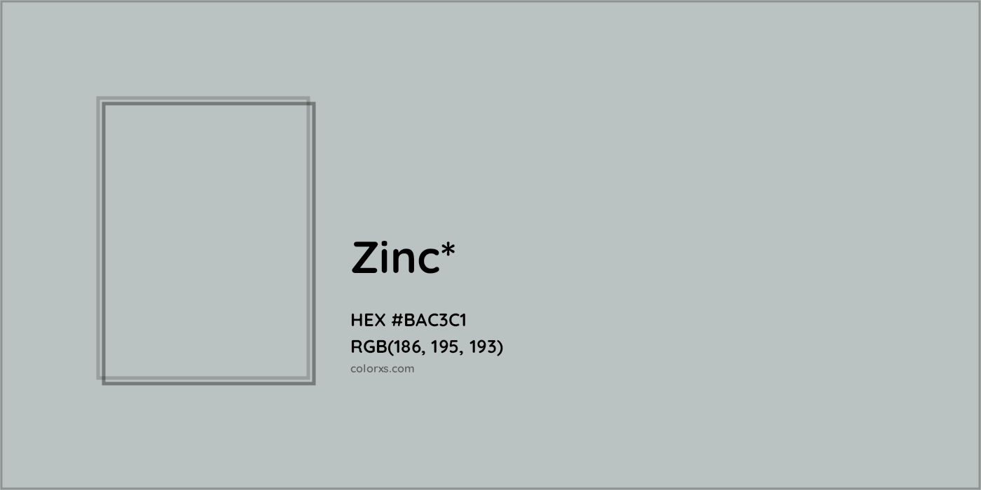 HEX #BAC3C1 Color Name, Color Code, Palettes, Similar Paints, Images