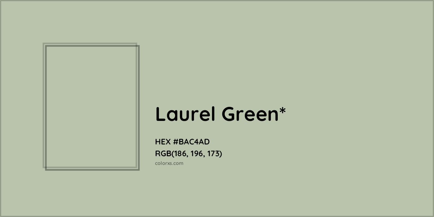 HEX #BAC4AD Color Name, Color Code, Palettes, Similar Paints, Images