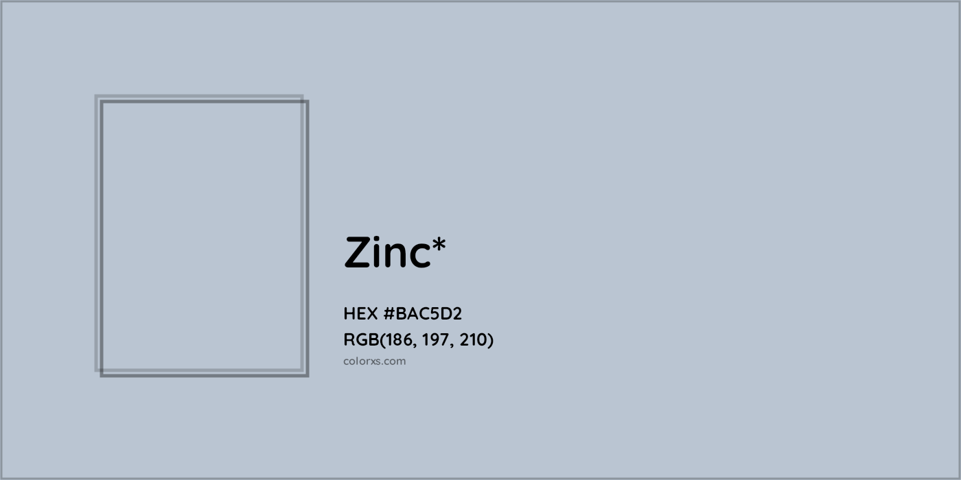 HEX #BAC5D2 Color Name, Color Code, Palettes, Similar Paints, Images