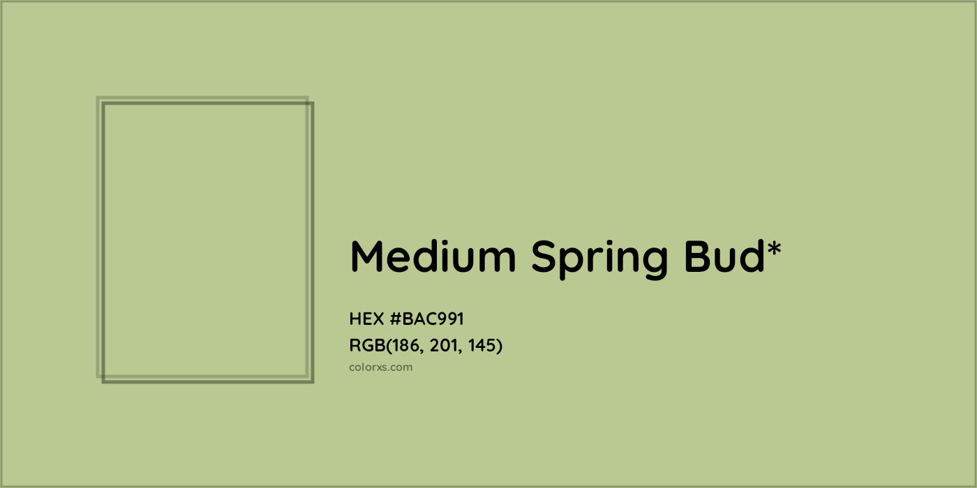HEX #BAC991 Color Name, Color Code, Palettes, Similar Paints, Images