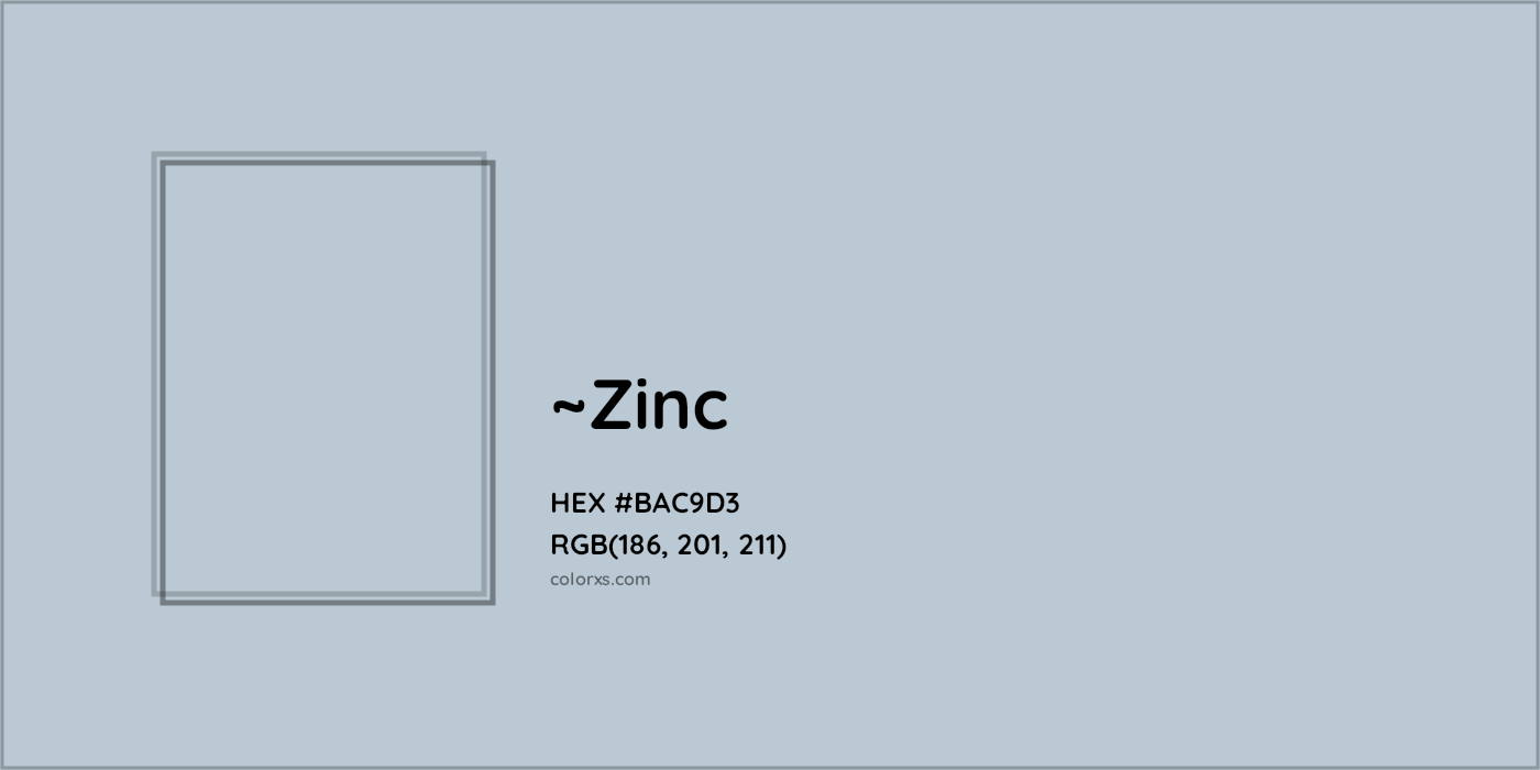 HEX #BAC9D3 Color Name, Color Code, Palettes, Similar Paints, Images
