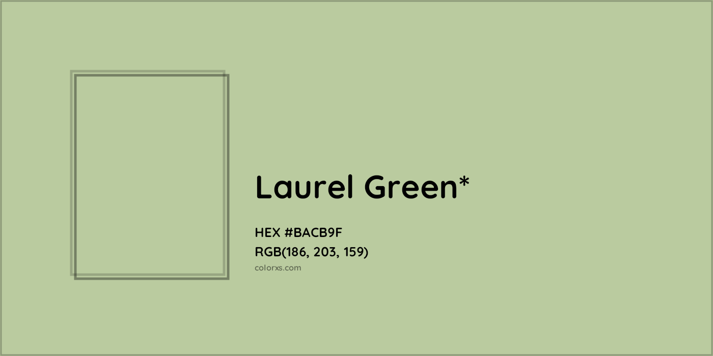 HEX #BACB9F Color Name, Color Code, Palettes, Similar Paints, Images