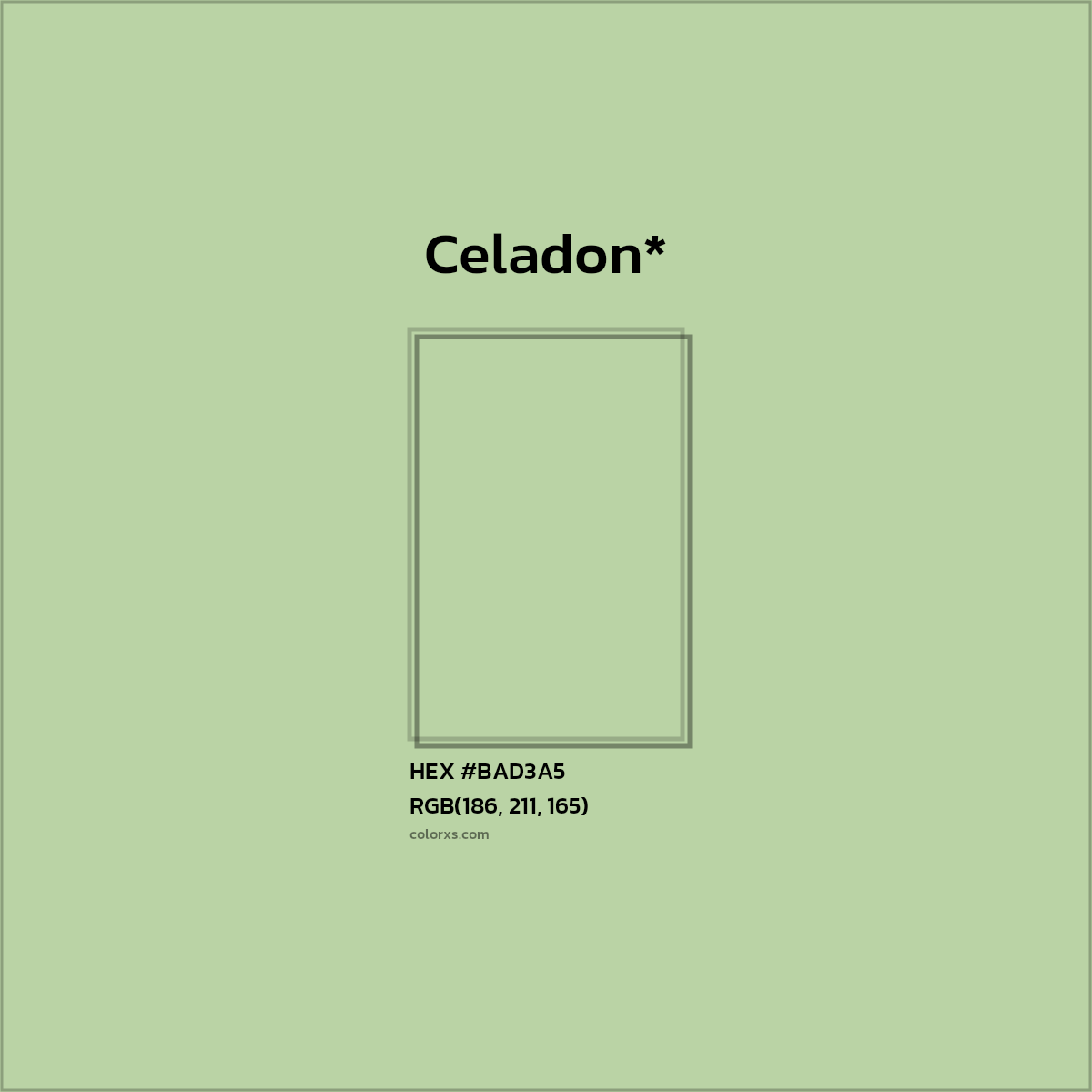 HEX #BAD3A5 Color Name, Color Code, Palettes, Similar Paints, Images