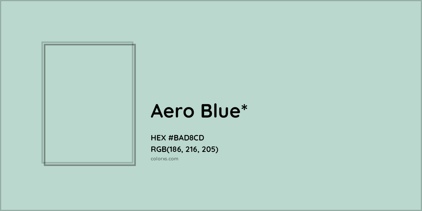 HEX #BAD8CD Color Name, Color Code, Palettes, Similar Paints, Images