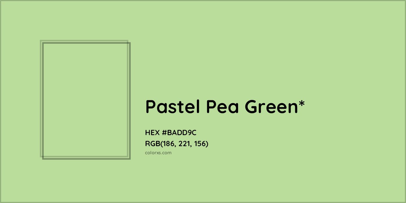 HEX #BADD9C Color Name, Color Code, Palettes, Similar Paints, Images