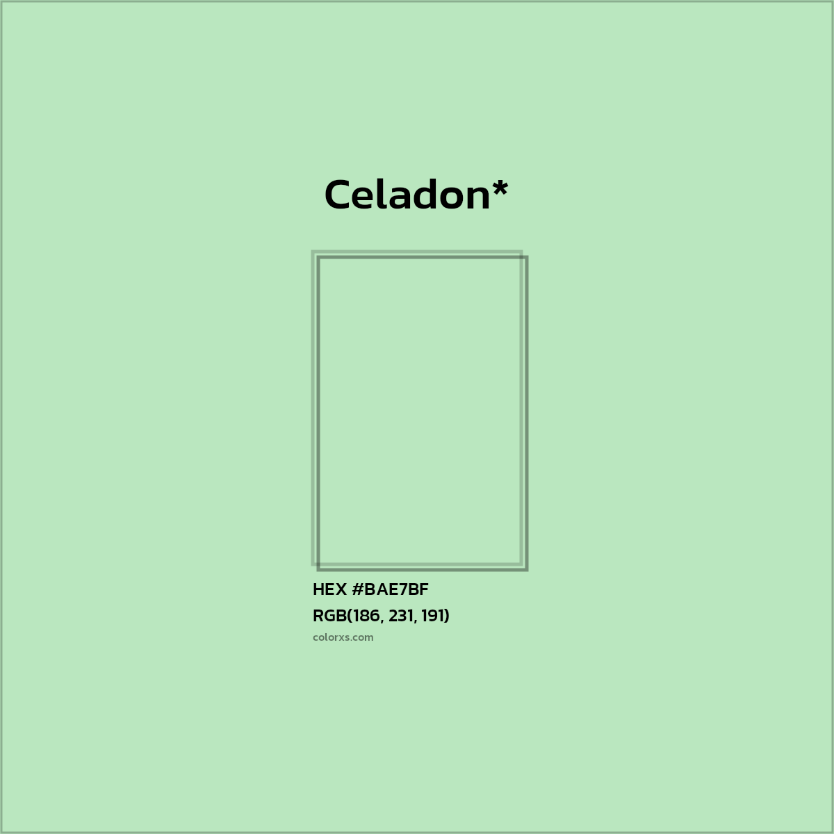 HEX #BAE7BF Color Name, Color Code, Palettes, Similar Paints, Images
