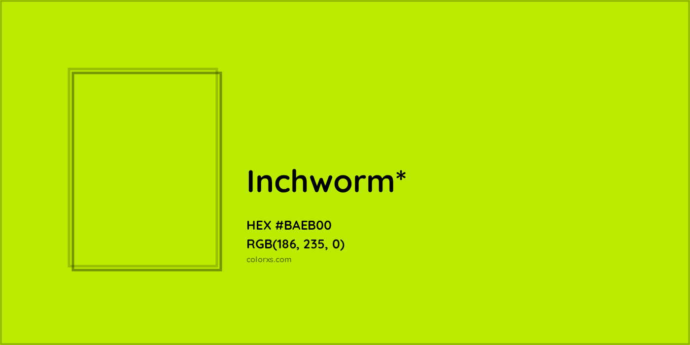 HEX #BAEB00 Color Name, Color Code, Palettes, Similar Paints, Images