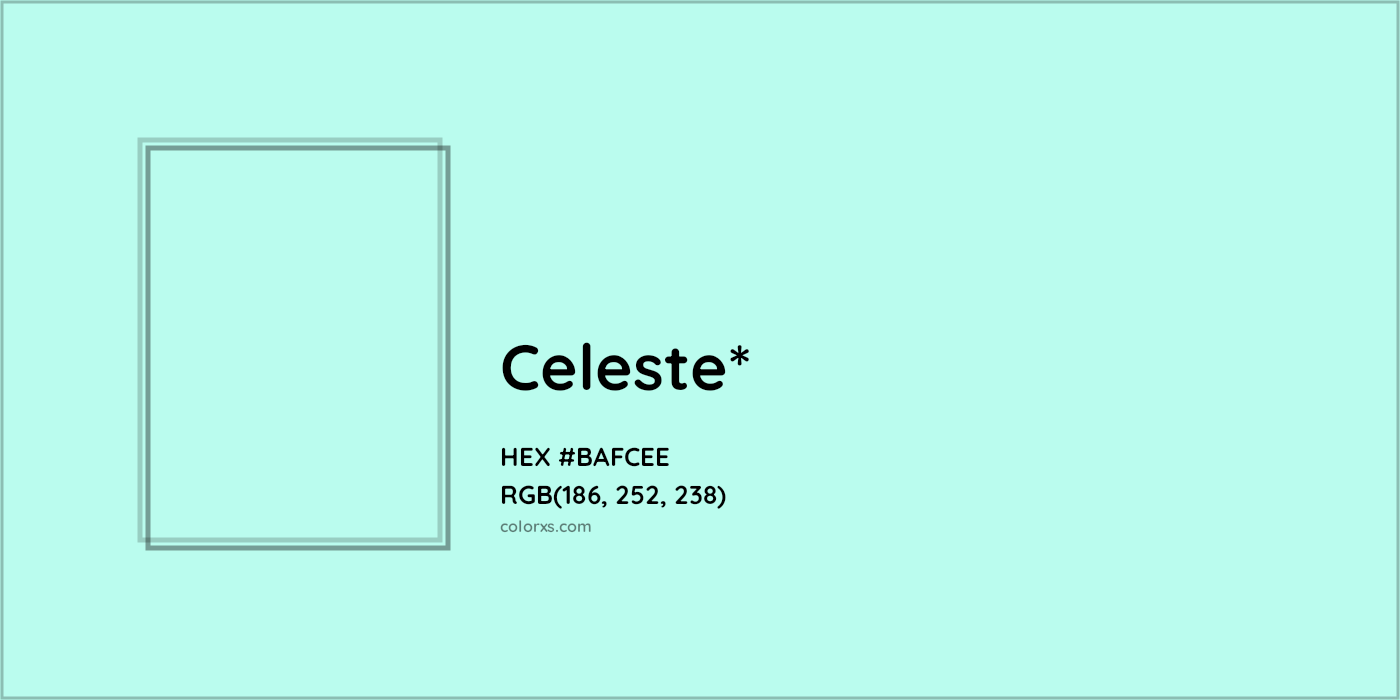 HEX #BAFCEE Color Name, Color Code, Palettes, Similar Paints, Images